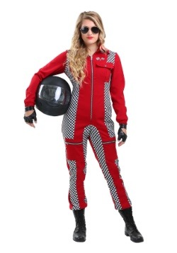 Disfraz de Racer Jumpsuit Plus Size para mujer