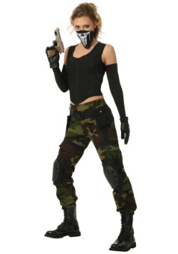 Disfraz de soldado para mujer Soldier Plus Size