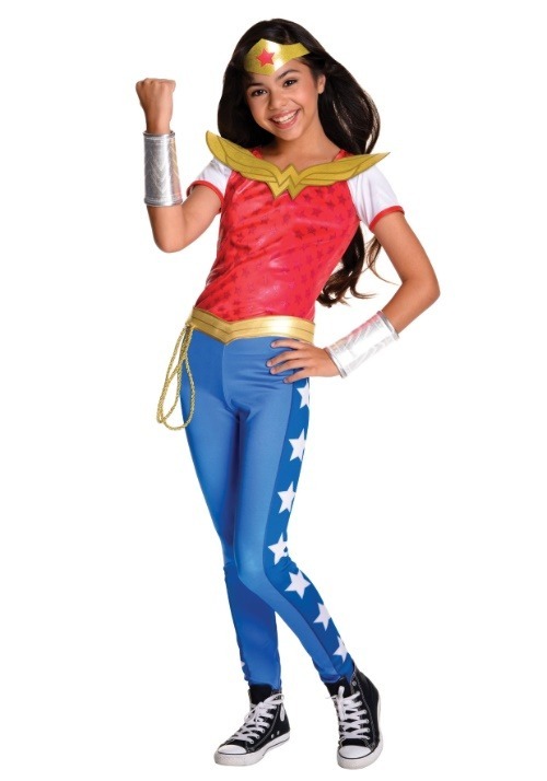 Disfraz de lujo de Mujer maravilla de DC Superhero Girls