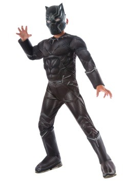 Disfraz Deluxe Black Panther de Civil War para niño