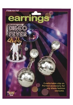 Pendientes de bola disco