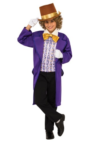 Disfraz de Willy Wonka para niño