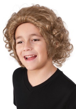 Peluca de Willy Wonka para niño