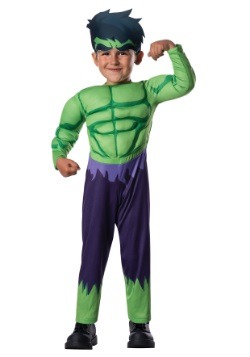 Disfraz de Hulk Deluxe para niños pequeños