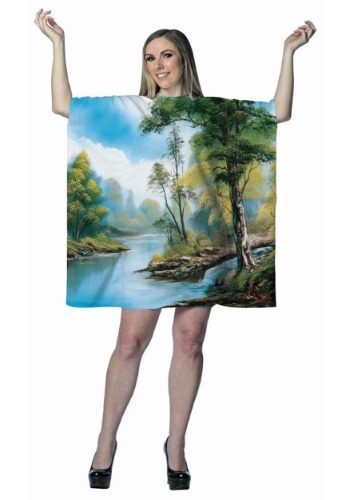 Vestido de pintura de Bob Ross para adulto