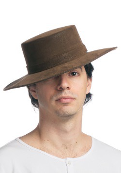 Cuero como el sombrero español