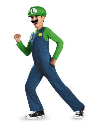 Disfraz de Luigi clásico para niño