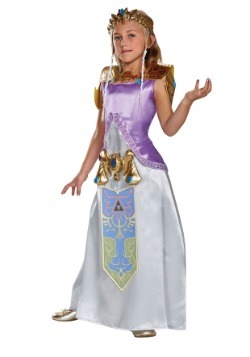 Disfraz infantil deluxe de Zelda