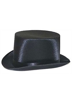 Mago de Oz negro sombrero de copa
