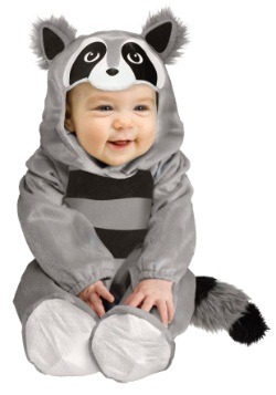 Disfraz de mapache bebé