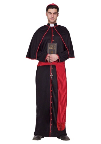 Disfraz de cardenal para hombre