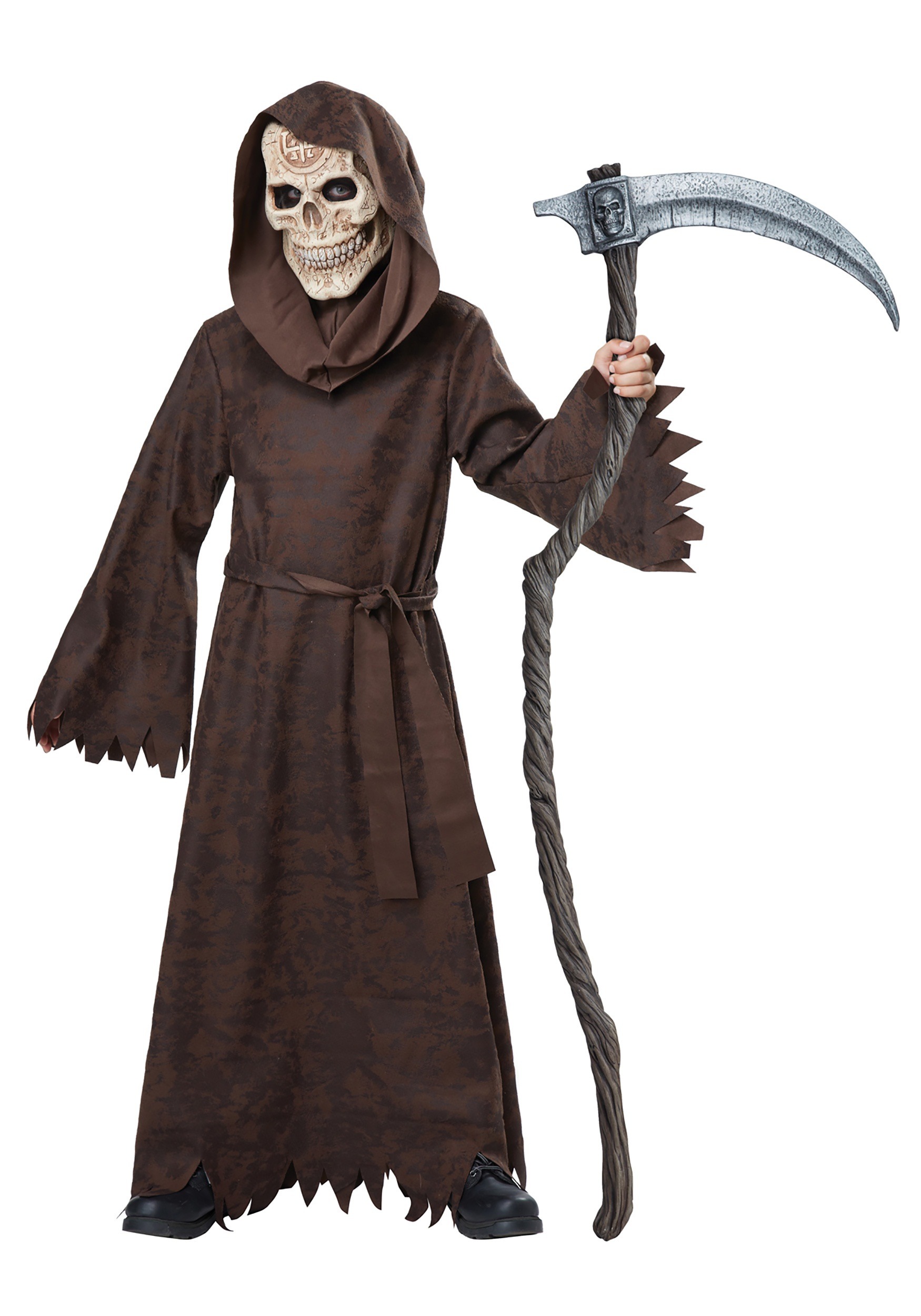 Chicos cráneo Reaper Warlord Master of Doom reliquias Disfraz De Halloween Disfraz