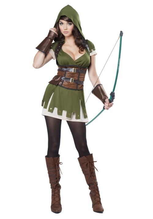 Disfraz para mujer Miss Robin Hood