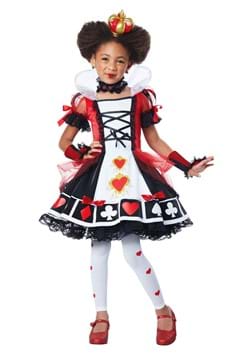 Disfraz infantil deluxe de Reina de Corazones