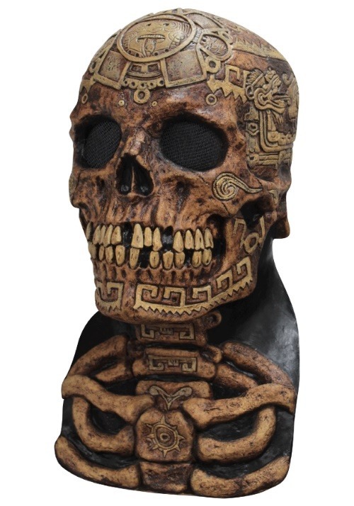 Máscara de calavera Azteca