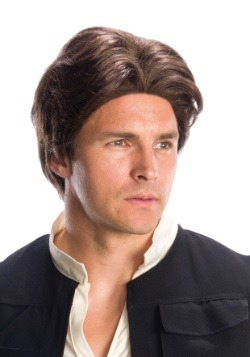 Peluca para adulto de la Guerra de las Galaxias de Han Solo