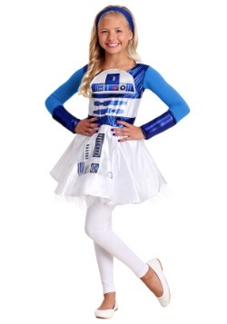 Vestido de la Guerra de las Galaxias R2D2 para niñas