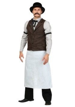 Disfraz de camarero del viejo oeste talla extra