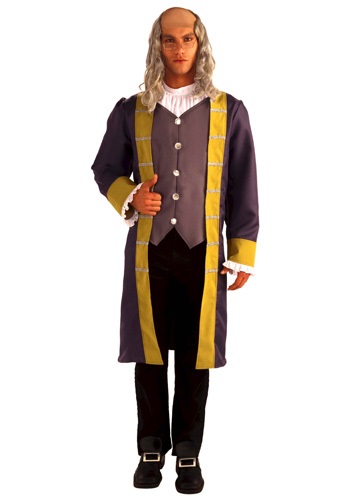 Disfraz de Benjamin Franklin para adulto