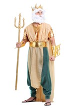 Disfraz de Poseidon para hombre talla extra