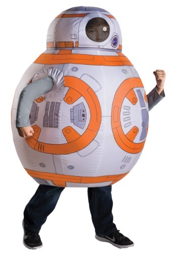 Disfraz inflable de BB-8 de la Guerra de las Galaxias niños