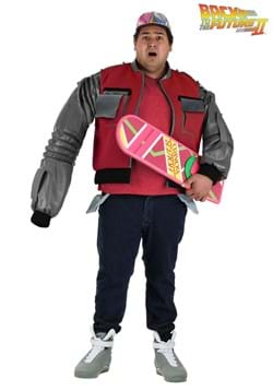 Chaqueta Marty McFly auténtica talla grande para hombre