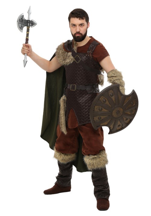 Disfraz de vikingo nórdico talla extra