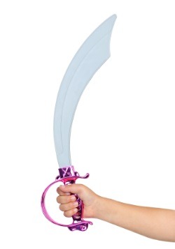 Espada rosa de pirata para niñas