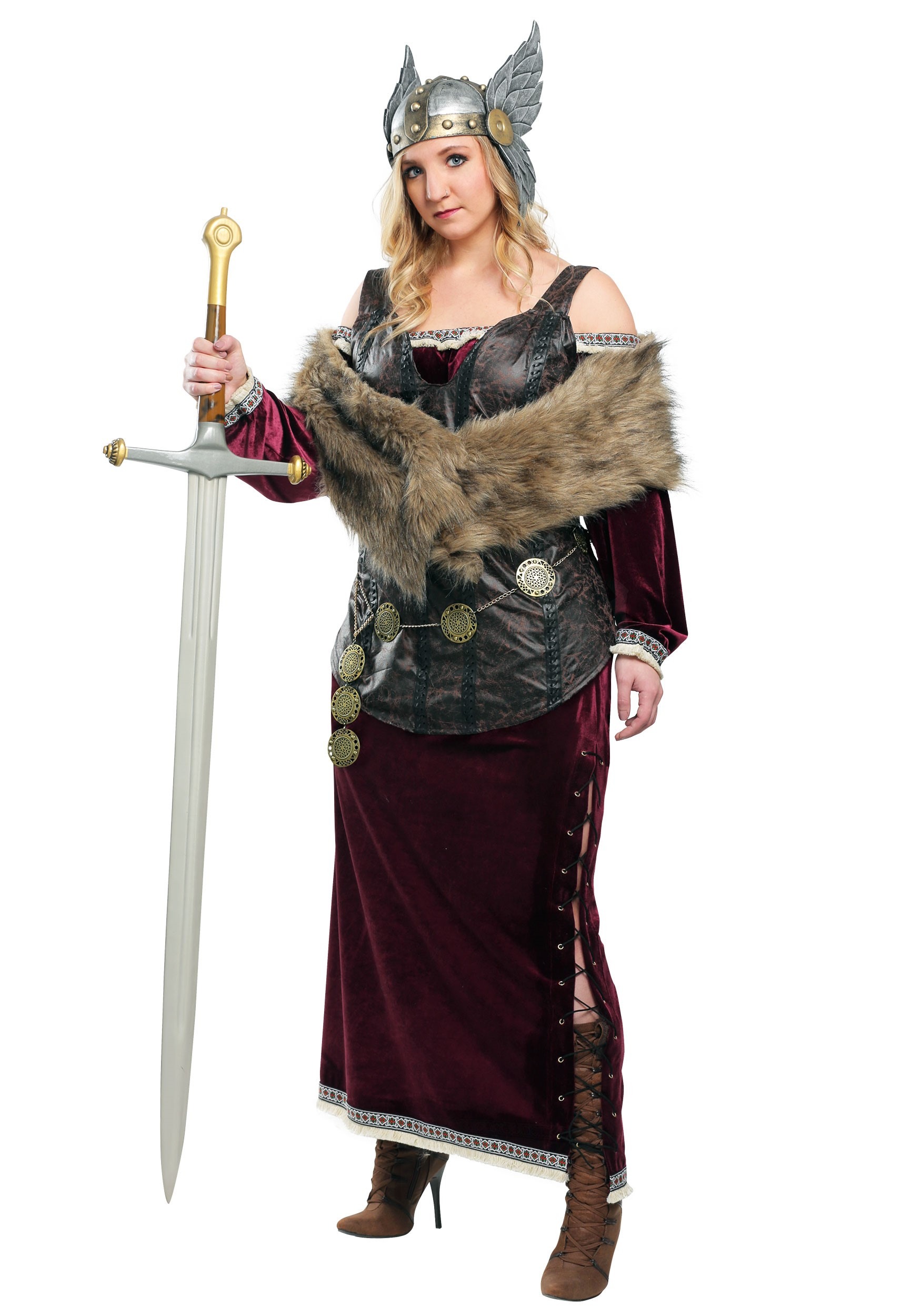 Disfraz de Vikinga Nórdica para adulta