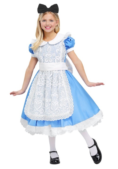 Disfraz de Alice Elite para niña