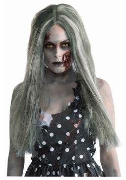 Peluca de zombi diabólico