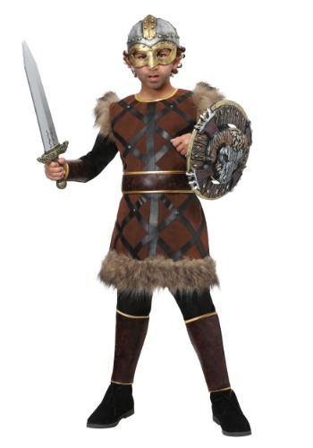 Disfraz de vikingo combatiente para niño
