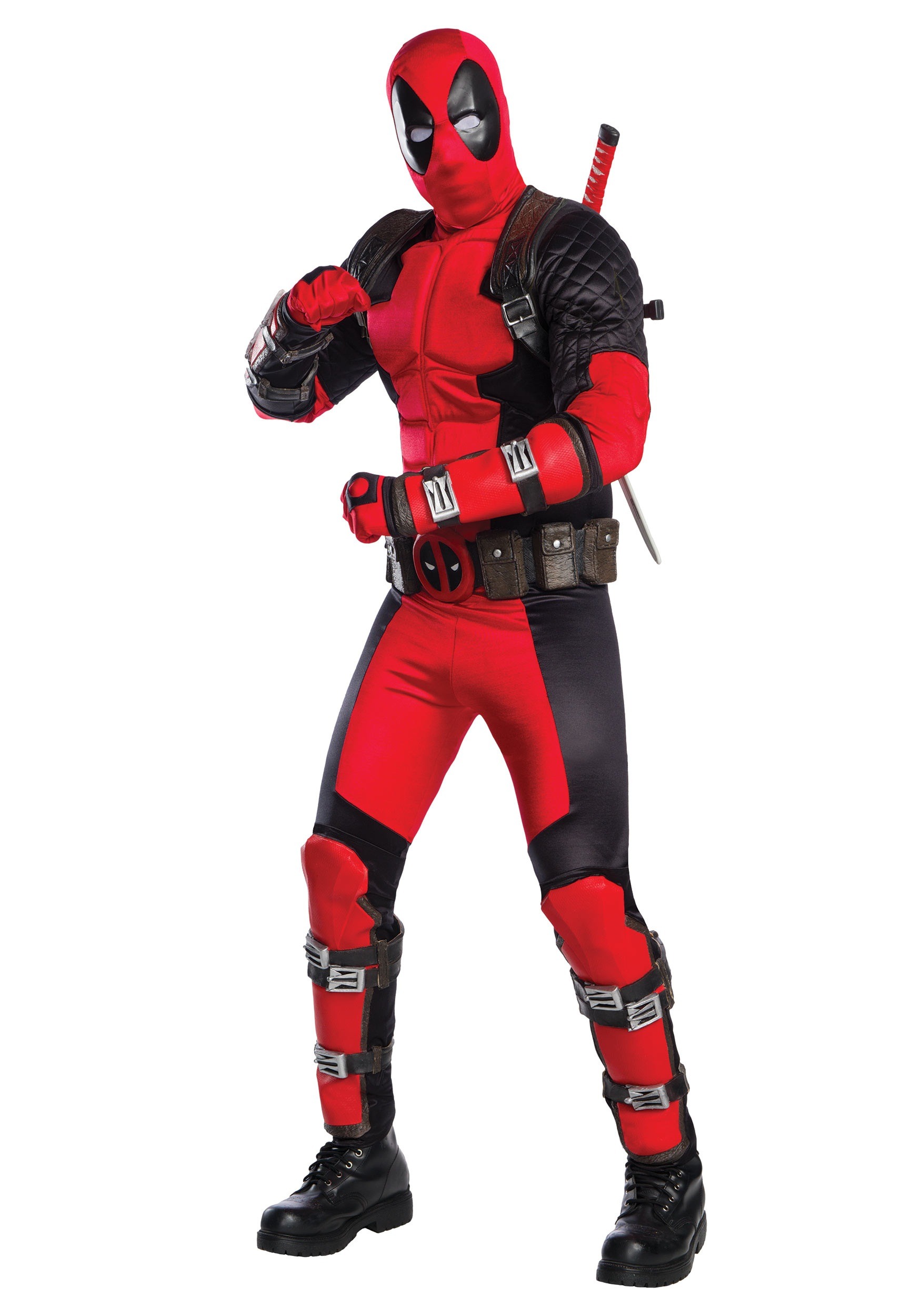 Disfraz superior de Deadpool para adultos 810957std