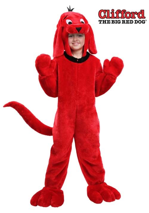 Disfraz infantil de Clifford the Big Red Dog