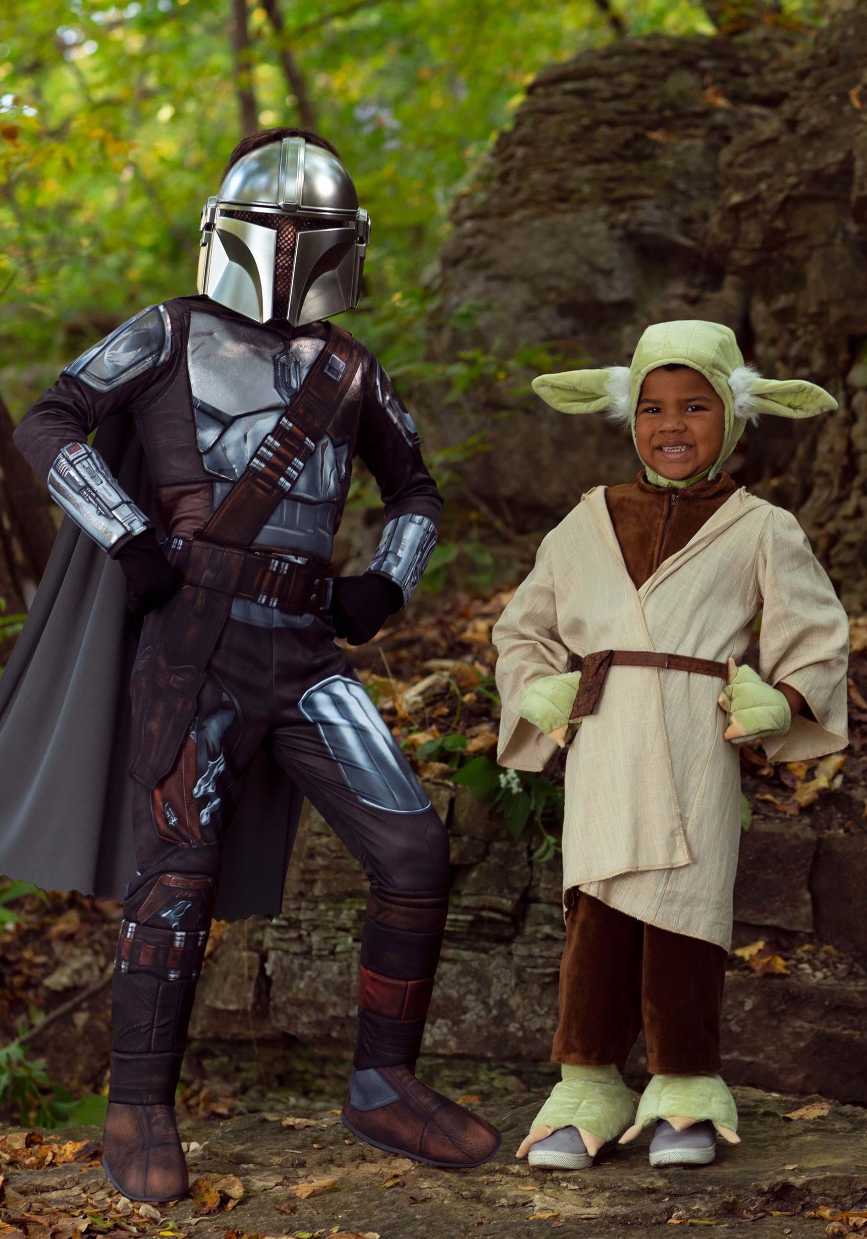 Disfraz de cosplay para bebé Yoda, vestido de fiesta para niños