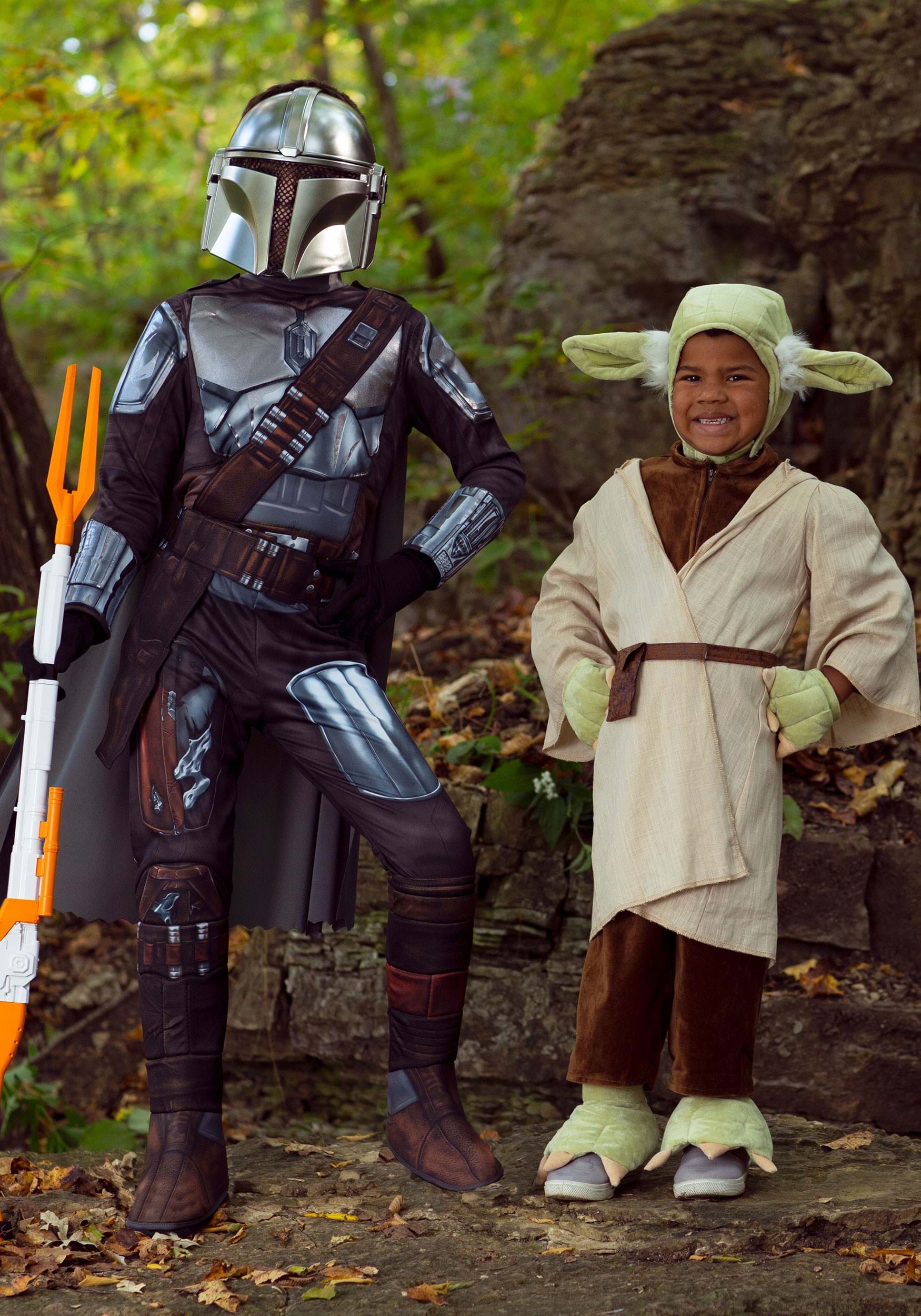 Disfraz de Yoda para fiesta de Halloween, para bebés, Star Wars