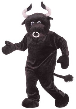 Disfraz de mascota toro