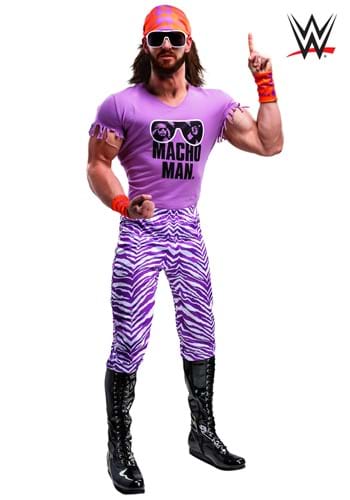 WWE Adulto Macho Man Madness Costume Update
