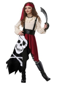 Disfraz de pirata gitana para niñas