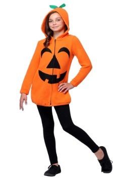 Disfraz de calabaza juguetona para niña