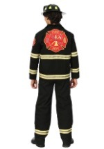 Disfraz de bombero uniforme negro para hombre1