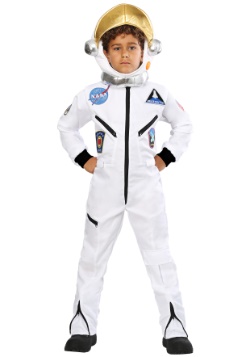 Disfraz de mono astronauta blanco
