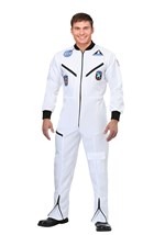 Disfraz mameluco de astronauta blanco para adulto