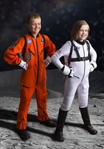 Disfraz infantil de astronauta naranja
