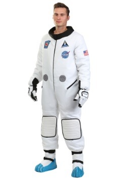 Disfraz de astronauta de lujo para hombre de talla grande
