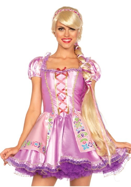Peluca para mujer Rapunzel