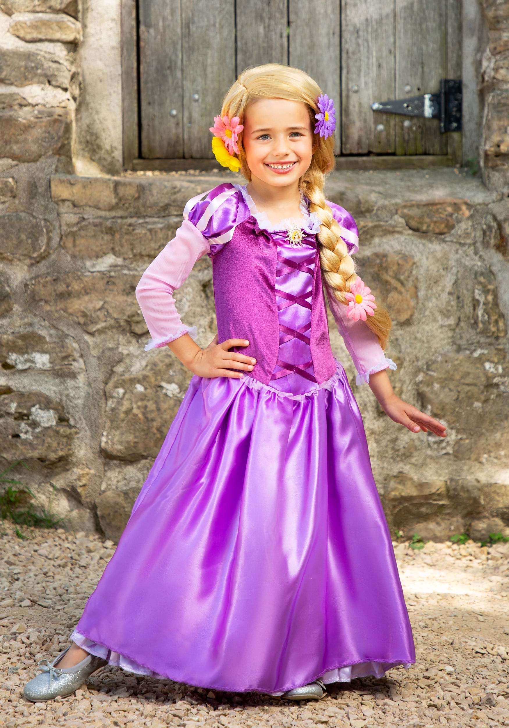 Melbourne Recitar marido Disfraz clásico de Rapunzel para niña
