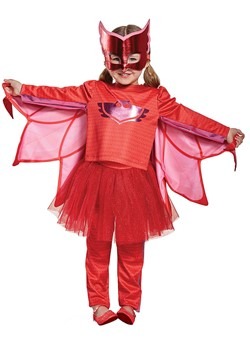 Disfraz Owlette con tutú de PJ Masks Prestige niños pequeños