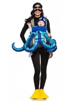 Disfraz de buzo y pulpo
