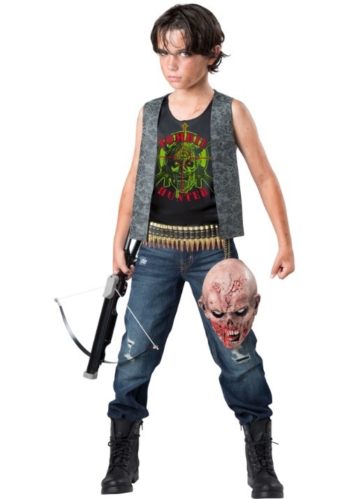 Disfraz de cazador Zombie para niño